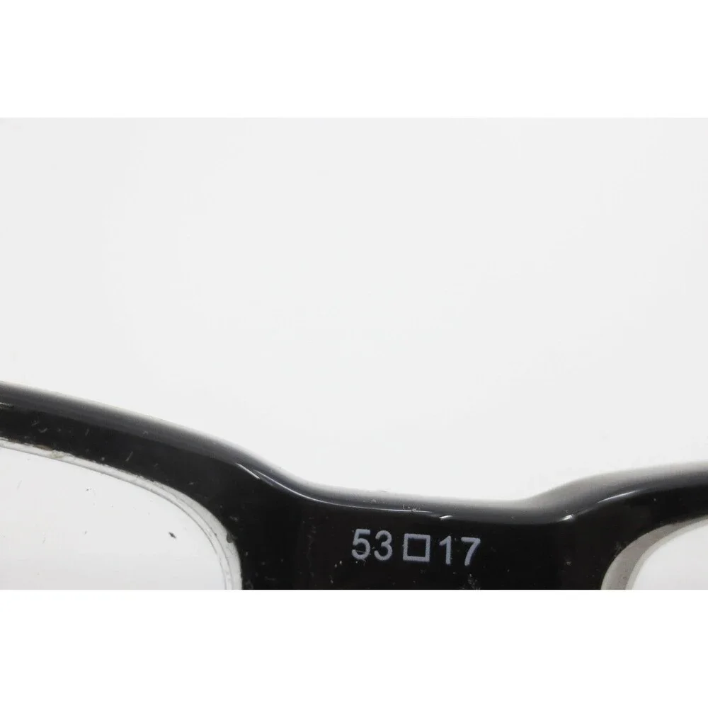MP5101 BK Black Rectangular Eyeglass Frames 53-17-145 Full Rim Glasses